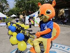 Son 15 'caballitos de acero' amarillos que se hicieron visibles a toda la comunidad, en una inauguración liderada por el Instituto de Financiamiento, Promoción y Desarrollo de Ibagué, Infibagué.