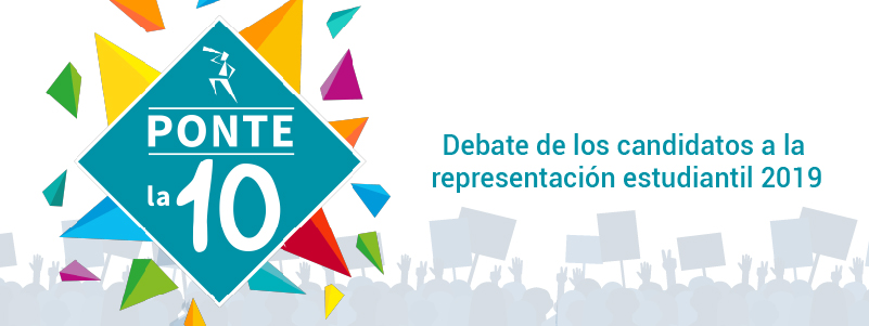 Debate candidatos a representación estudiantil