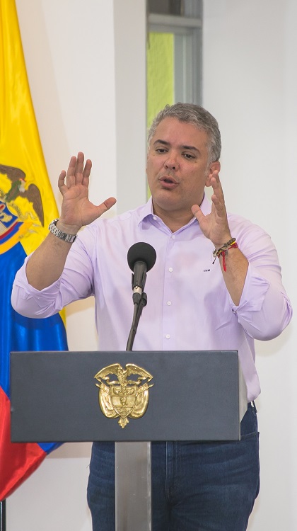 Presidente Iván Duque en Unibagué 2020